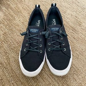 Sperry slip on sneakers size 8.5 black